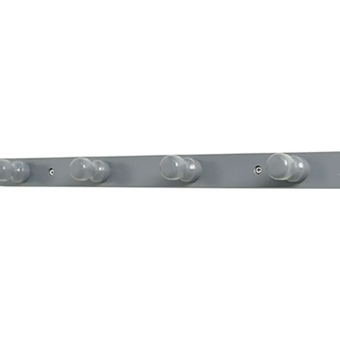 PATERE BOIS A FIXER 4 CROCHETS GRIS