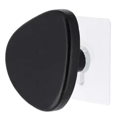 PATERE BOIS FORME GALET GRAND MODELE NOIR
