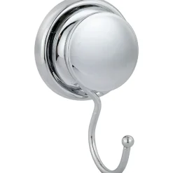 PATERE METAL SUR VENTOUSES   CHROME