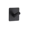 PATERE SIMPLE METAL PEINT 3M NOIR