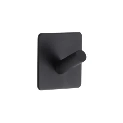 PATERE SIMPLE METAL PEINT 3M NOIR