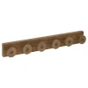 PATERE 6 TIGES COME METAL BOIS L.58CM