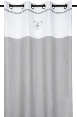 PAULINE RIDEAU 140X260 OEIL GRIS