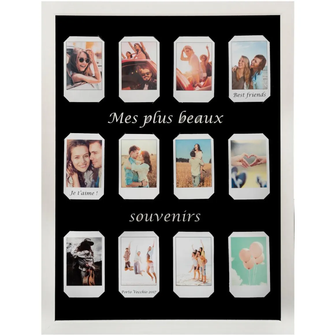 PELE MELE 12 PHOTOS POLAROID