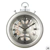 PENDULE MECANIQUE METAL GOUSSET D.40X50CM