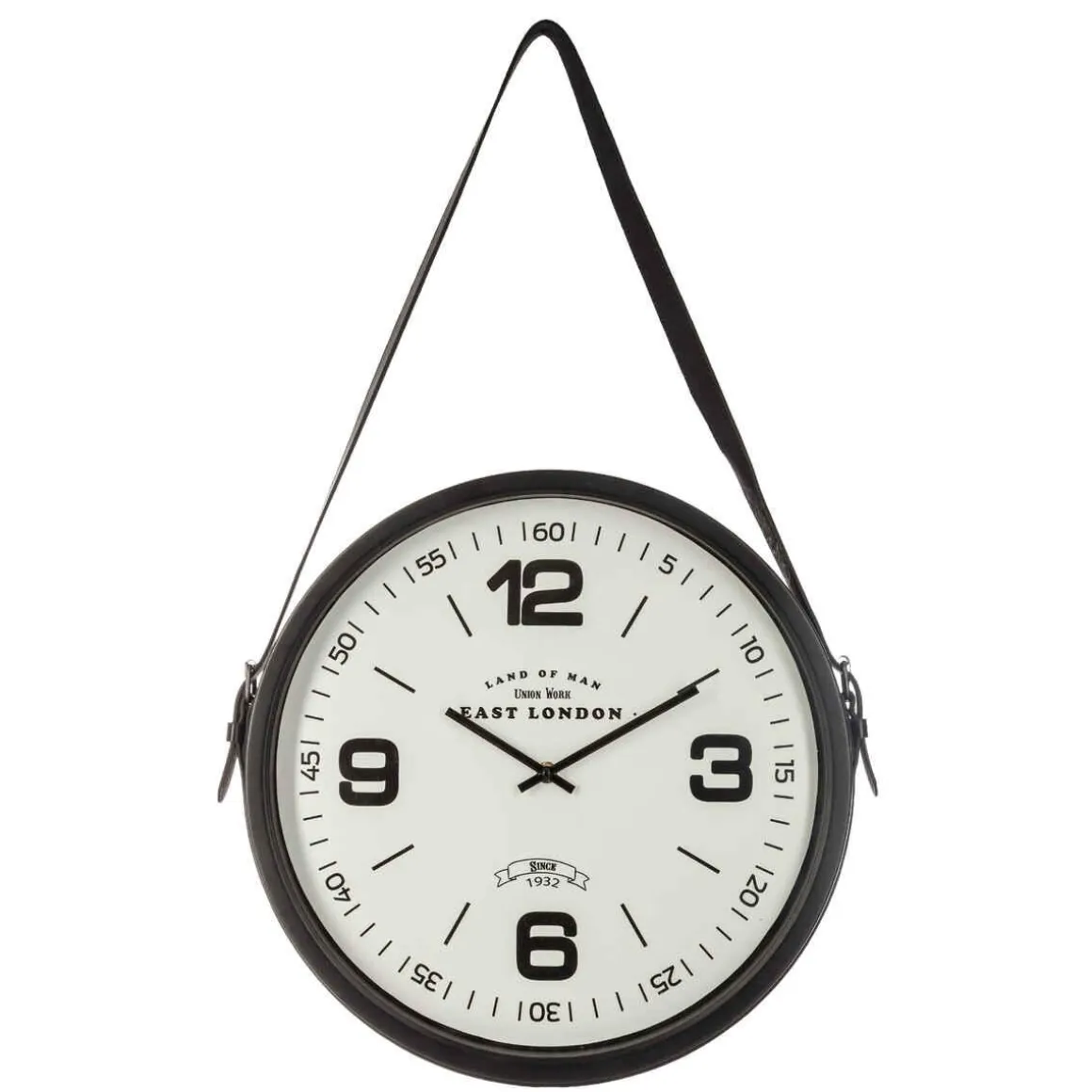 PENDULE METAL BELT SPIRIT D.38CM