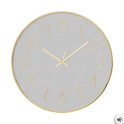 PENDULE SILENCE GOLD D.30CM