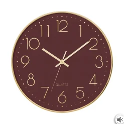 PENDULE SILENCE GOLD D.30CM