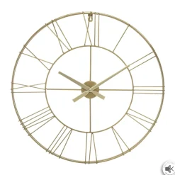 PENDULE SILENCE METAL OR D.70CM