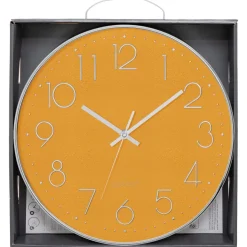PENDULE SILENCE SILVER D.30CM