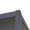 PERGOLA EVORA ELECTRIQUE 4X3M GRAPHITE
