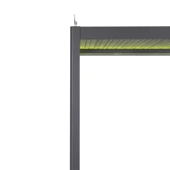 PERGOLA EVORA ELECTRIQUE 4X3M GRAPHITE