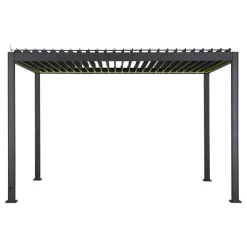 PERGOLA EVORA ELECTRIQUE 4X3M GRAPHITE