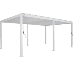 PERGOLA EVORA 6X3.6M BLANC