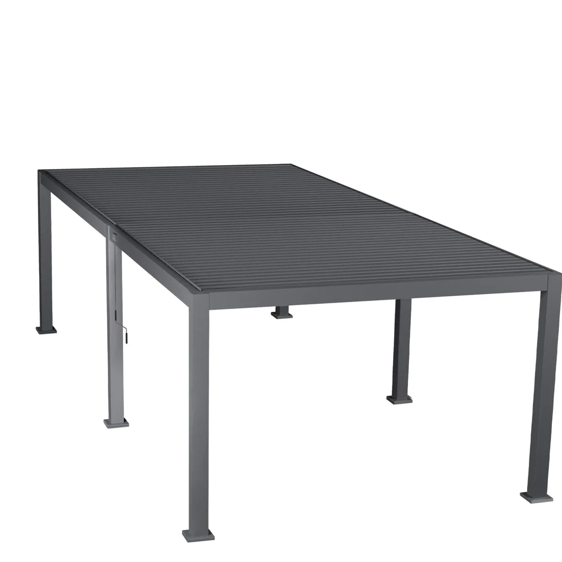 PERGOLA EVORA 6X3.6M GRAPHITE