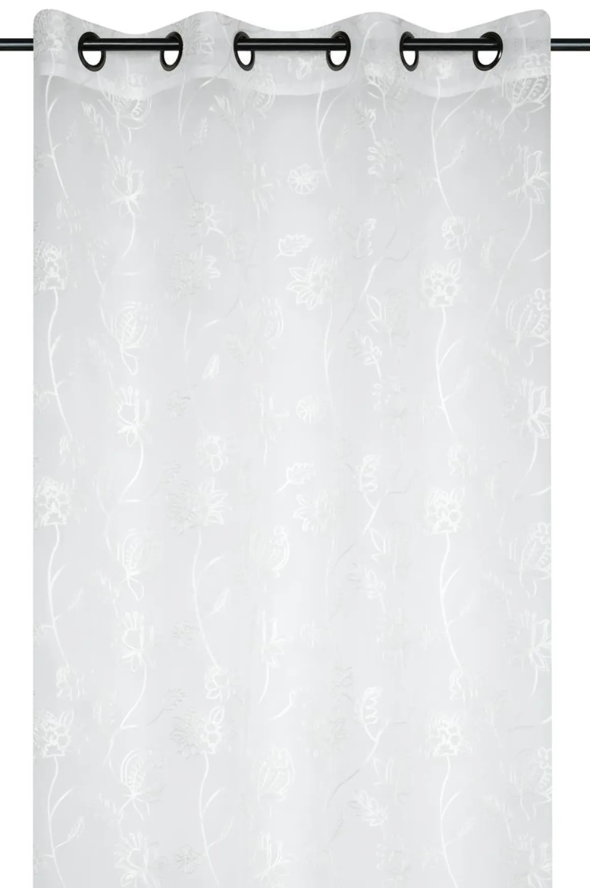 PERSIAN VOILAGE 140X260CM BLANC OPTIQUE