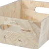 PETITE CAISSE TRAPEZE OSB D.18X13X8CM