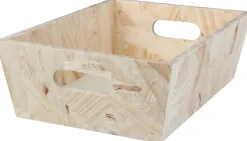 PETITE CAISSE TRAPEZE OSB D.18X13X8CM