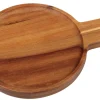 PETITE PLANCHE PRESENTATION ACACIA RONDE 19X14CM