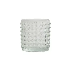 PHOTOPHORE BULLE VERRE TRANSPARENT 7X7.7CM
