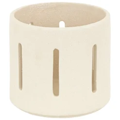 PHOTOPHORE NUNA CERAMIQUE BLANC H.11CM