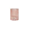 PHOTOPHORE REVERSIBLE VERRE TEINTE 5.5X7.5CM BLUSH