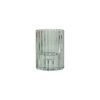 PHOTOPHORE REVERSIBLE VERRE TEINTE 5.5X7.5CM CELADON