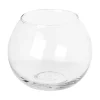 PHOTOPHORE VERRE ROND H.10CM