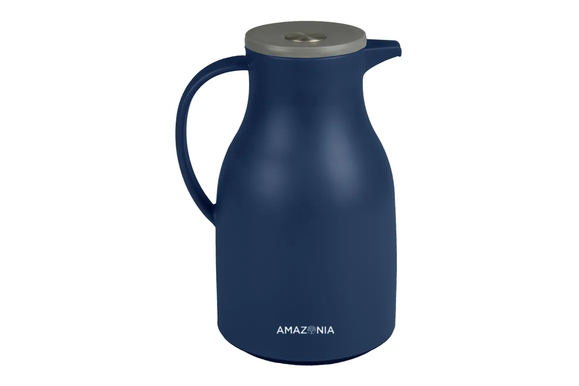 PICHET ISOTHERME 1L AVEC PUSH BLEU NUIT