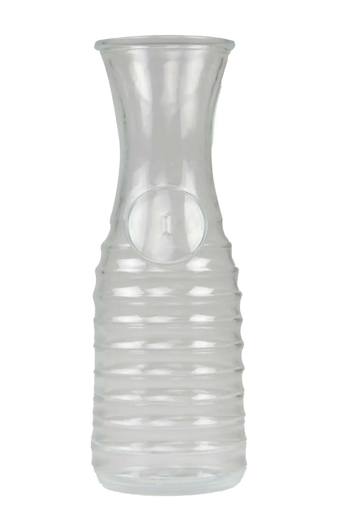 PICHET VERRE TRANSPARENT STRIE 1L