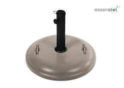 PIED PARASOL 25KG TAUPE BETON