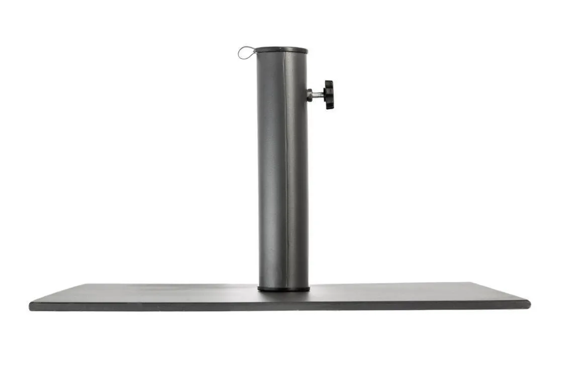 PIED PARASOL PLAQUE 20KG ANTHRACITE