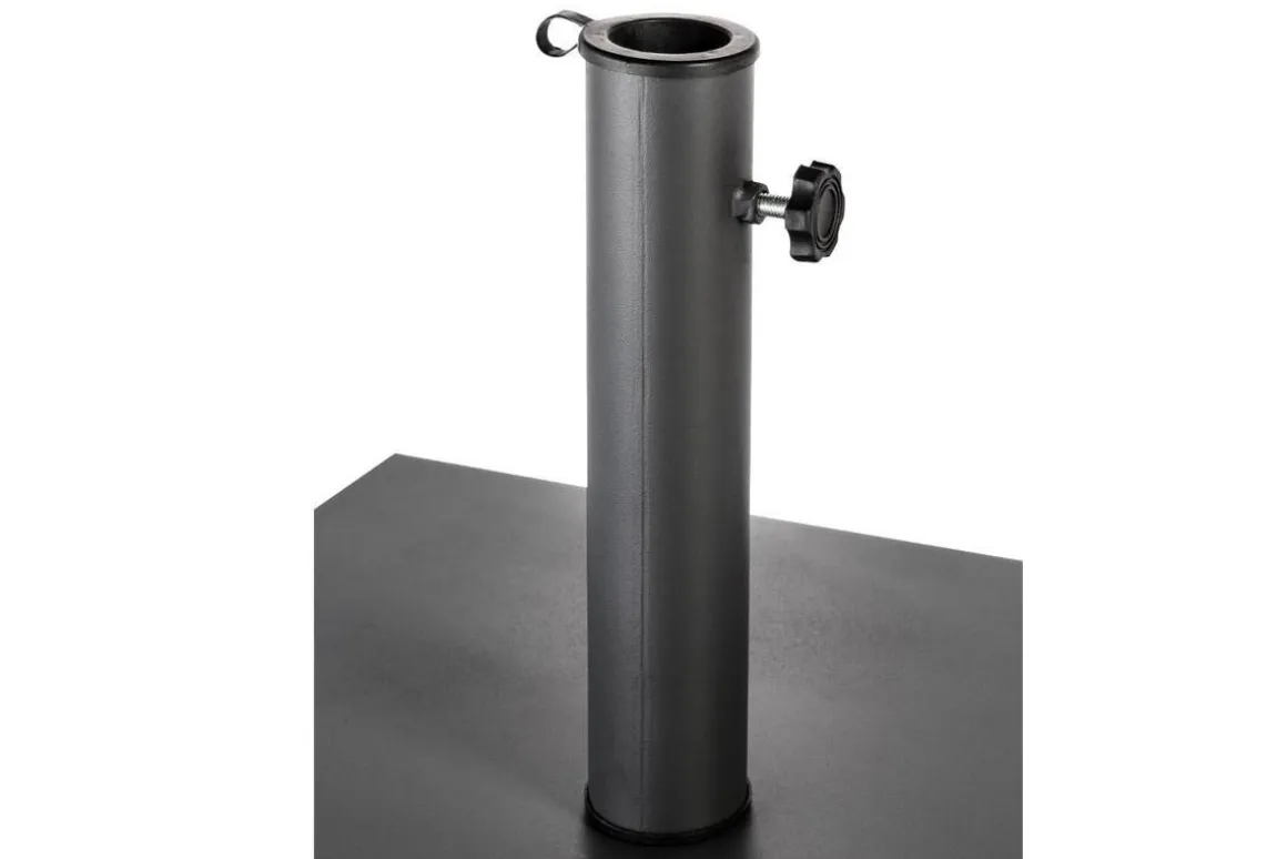 PIED PARASOL PLAQUE 20KG ANTHRACITE