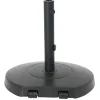 PIED PARASOL ROND 28KG NOIR