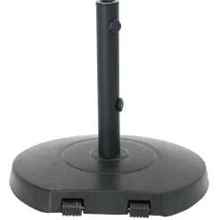 PIED PARASOL ROND 28KG NOIR