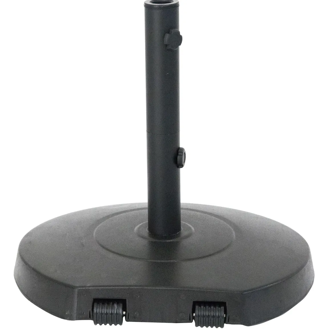 PIED PARASOL ROND 28KG NOIR