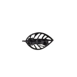 PINCE METAL PETIT MODELE CENTRAL PARK NOIR ARGENT X2PIECES