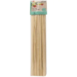 PIQUES BROCHETTE BAMBOU X100 PIECES
