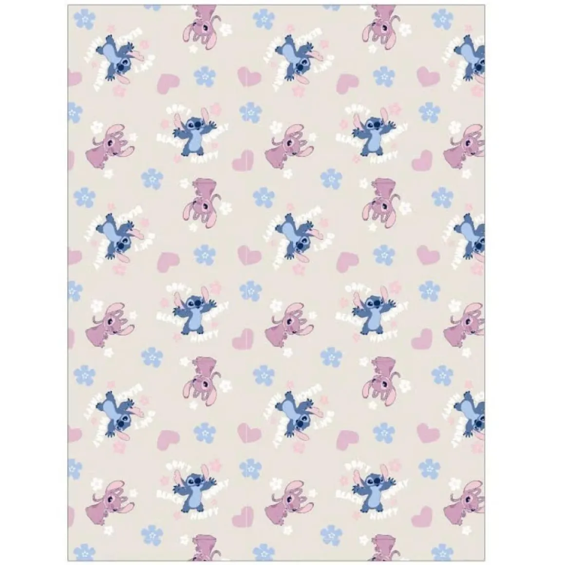 PLAID FLANELLE 110X150CM STITCH