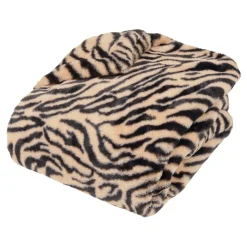 PLAID FOURRURE IMPRIME TIGRE 120X160CM