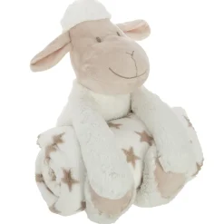 PLAID PELUCHE BLANC