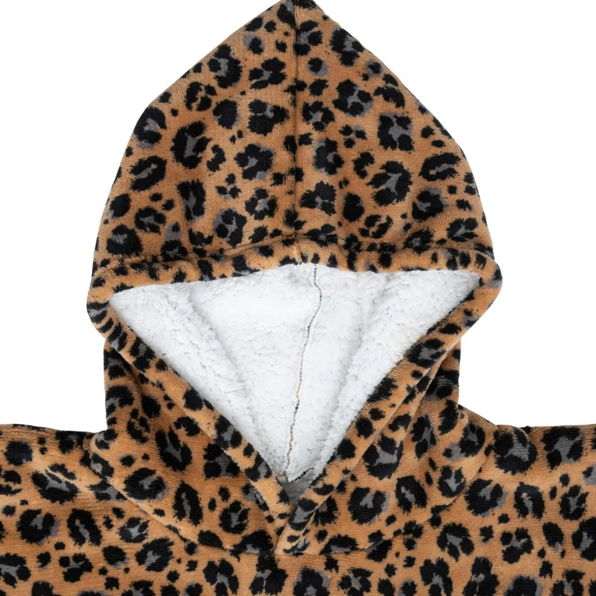 PLAID SWEAT IMPRIME LEOPARD