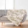 PLAID 180X220CM IMITATION FOURRURE SHERPA CHEYENNE
