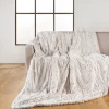 PLAID 125X150CM IMITATION FOURRURE SHERPA LYNX