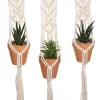 PLANTE X3 SUSPENSIONS TERRACOTTA HACIENDA H.75CM