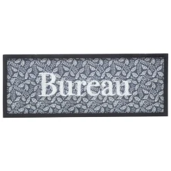 PLAQUE PORTE LUMIERE D HIVER D.25X10CM