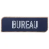 PLAQUE PORTE OLME D.24X8CM