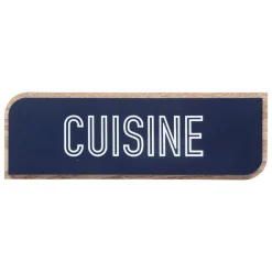 PLAQUE PORTE OLME D.24X8CM