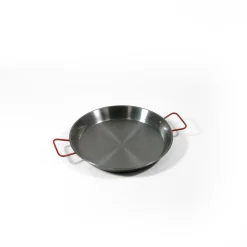 PLAT A PAELLA ACIER POLI D.34CM