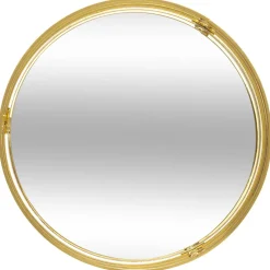 PLATEAU DORE MIROIR FEEL D.30X3.5CM